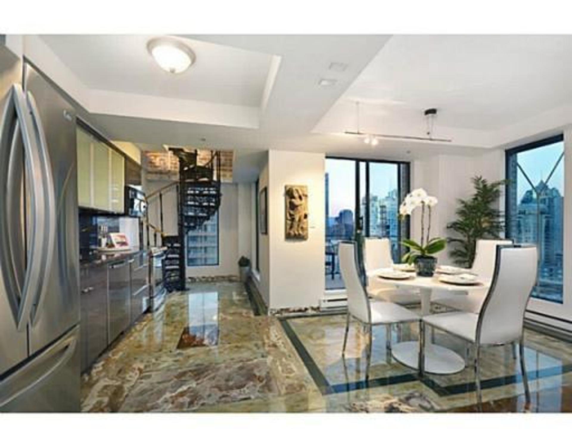 Dining Room at PHF - 789 HELMCKEN, South Granville, Vancouver West