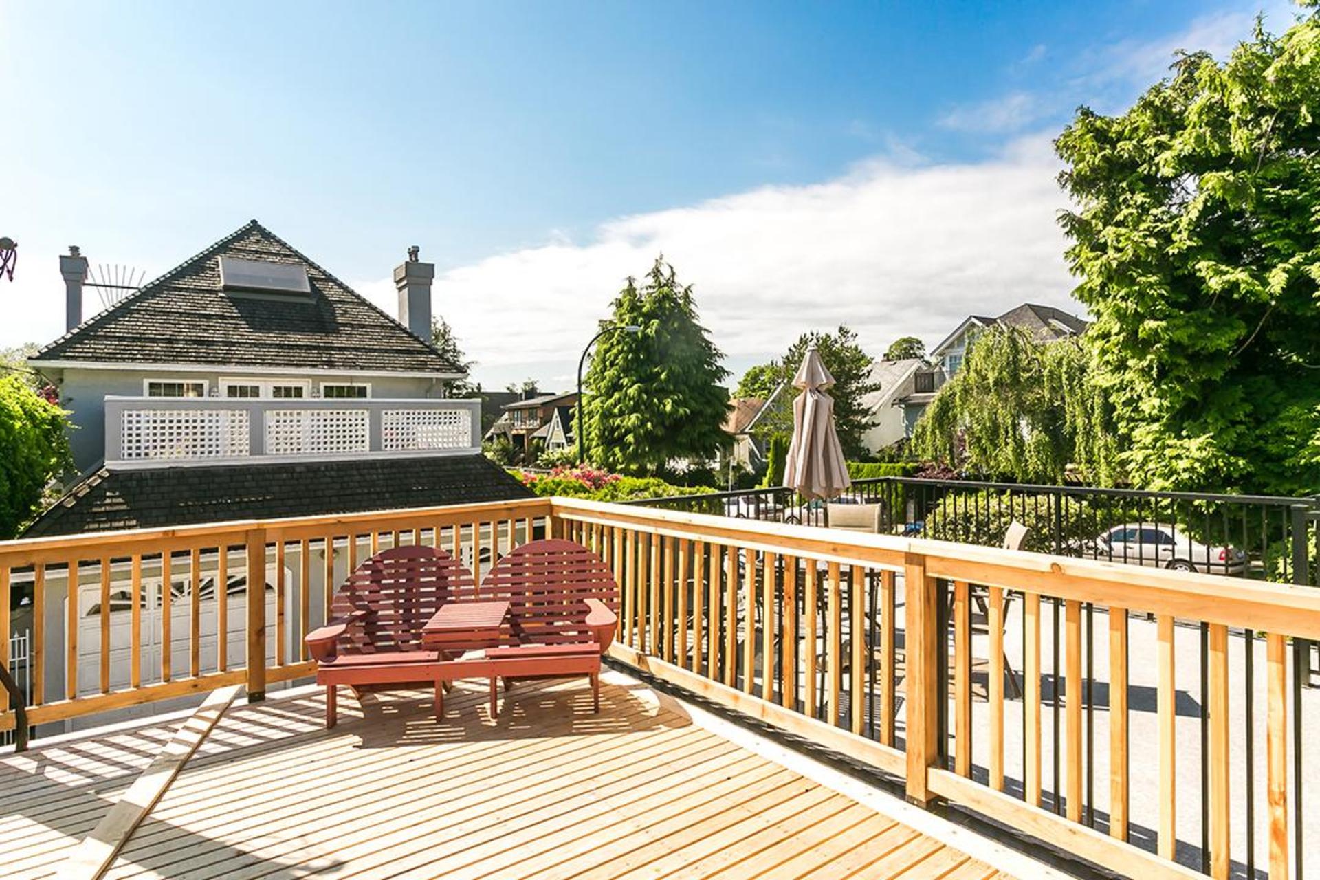 Patio at 1305 MAPLE STREET, Kitsilano, Vancouver West