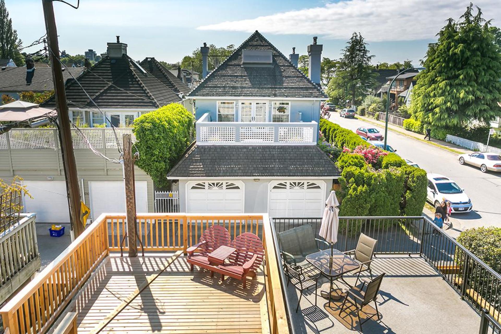 Patio at 1305 MAPLE STREET, Kitsilano, Vancouver West