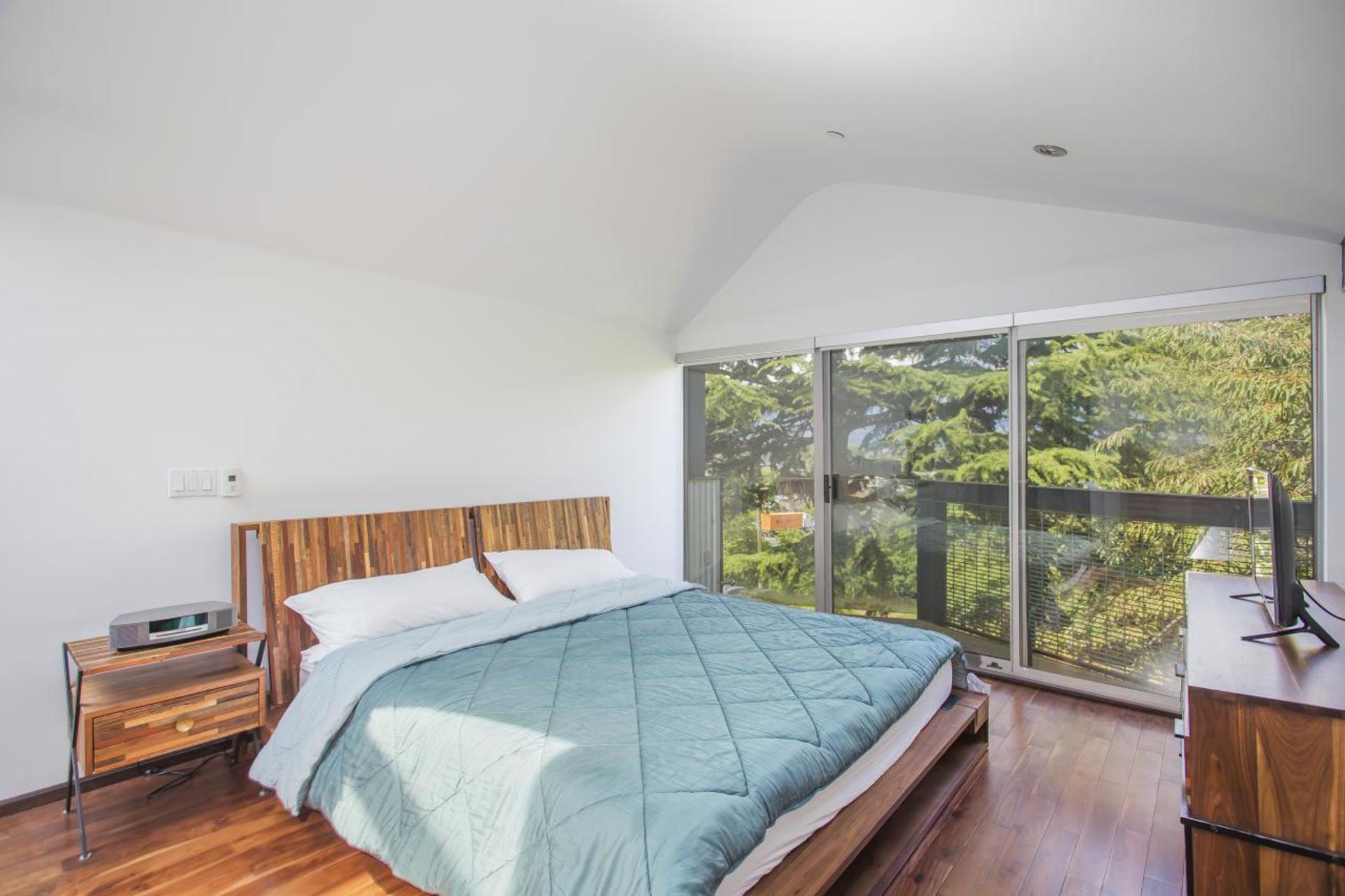 Master Bedroom with balcony view at 1328 , Grandview VE, Vancouver East