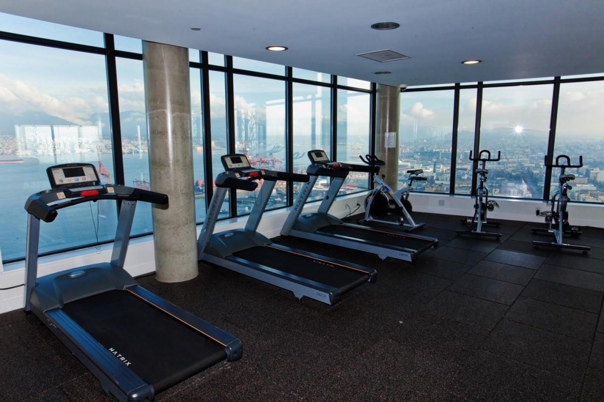 Gym at 3806 - 128 Cordova, Downtown VW, Vancouver West Gym at 3806 - 128 Cordova, Downtown VW, Vancouver West