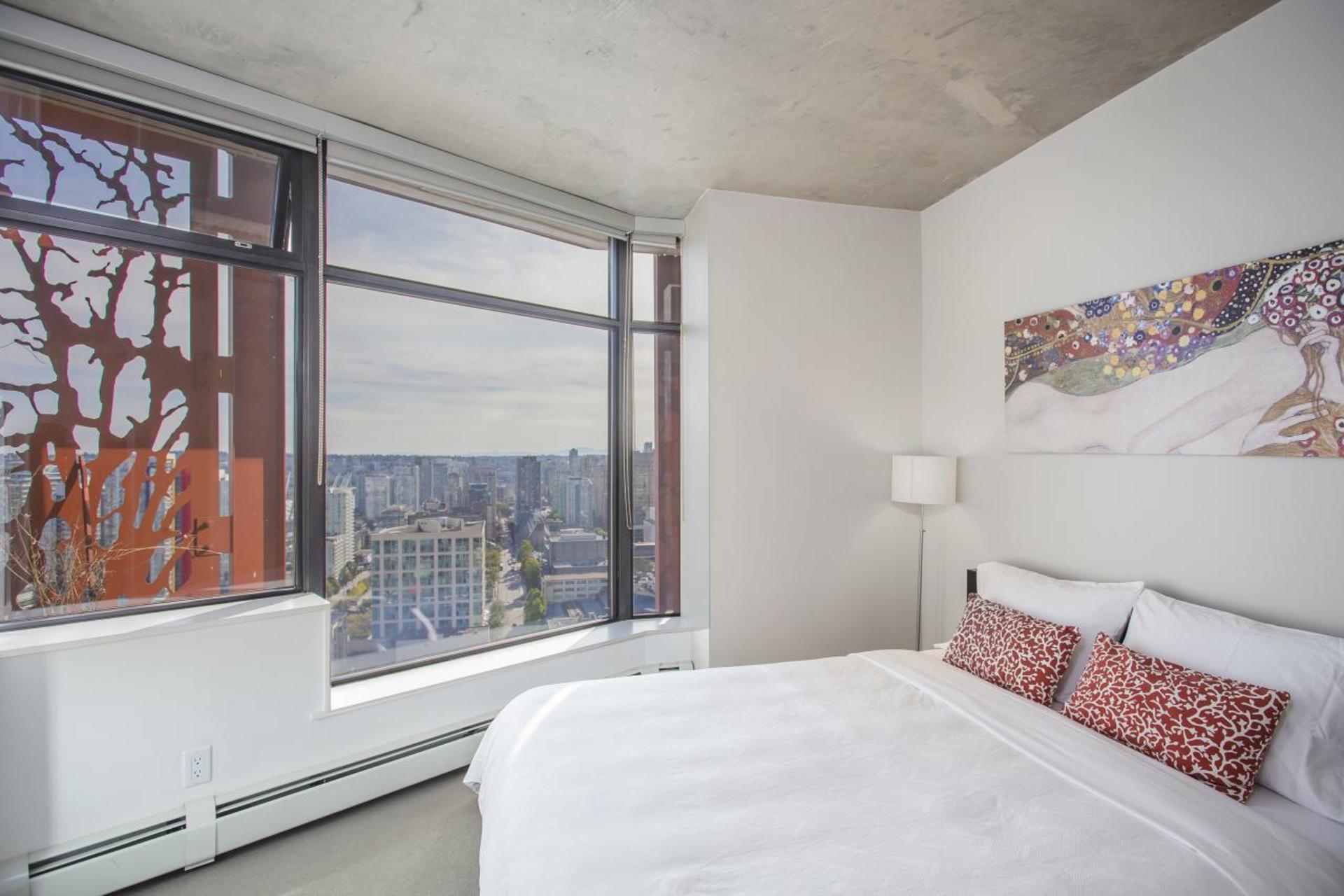 Bedroom at 3806 - 128 Cordova, Downtown VW, Vancouver West Bedroom at 3806 - 128 Cordova, Downtown VW, Vancouver West