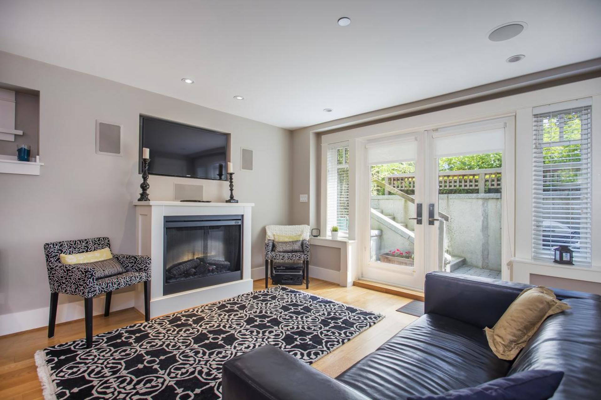 Living Room at 3235 , Kitsilano, Vancouver West