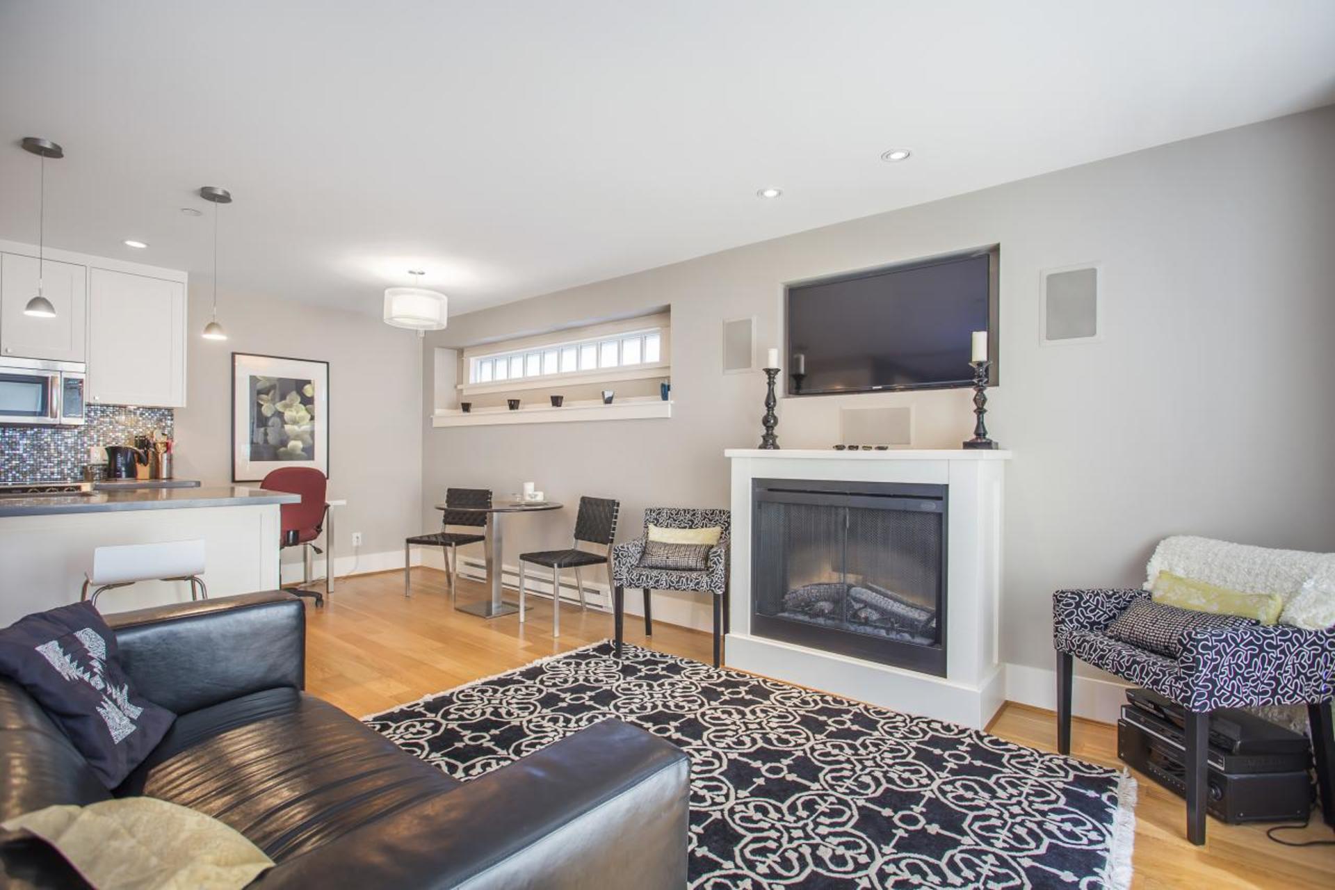 Living Room at 3235 , Kitsilano, Vancouver West