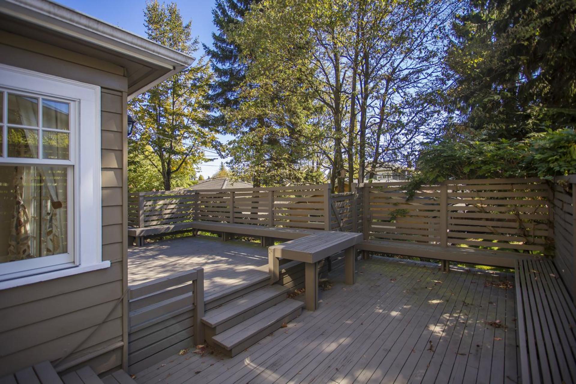 Patio at 3240 WEST 36th AVENUE, MacKenzie Heights, Vancouver West Patio at 3240 WEST 36th AVENUE, MacKenzie Heights, Vancouver West