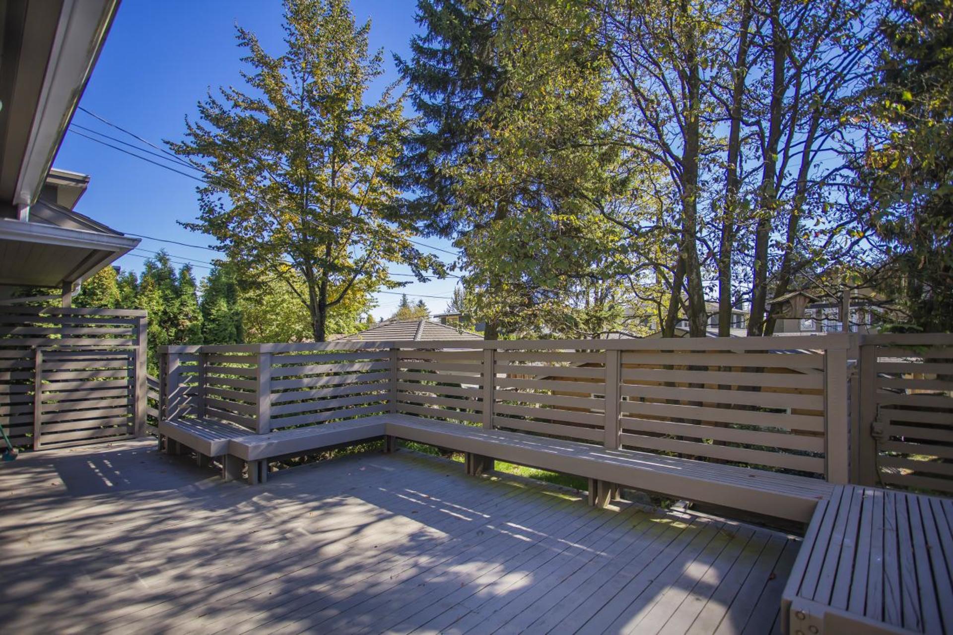 Patio at 3240 WEST 36th AVENUE, MacKenzie Heights, Vancouver West Patio at 3240 WEST 36th AVENUE, MacKenzie Heights, Vancouver West
