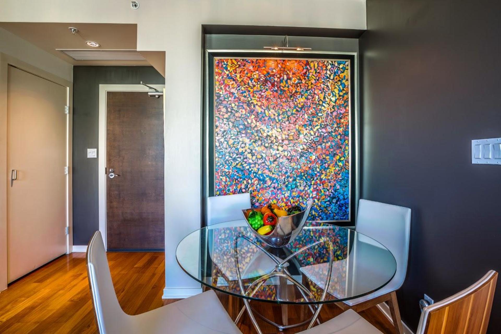 Dining Room at #1801 - 1005  Avenue, Downtown VW, Vancouver West