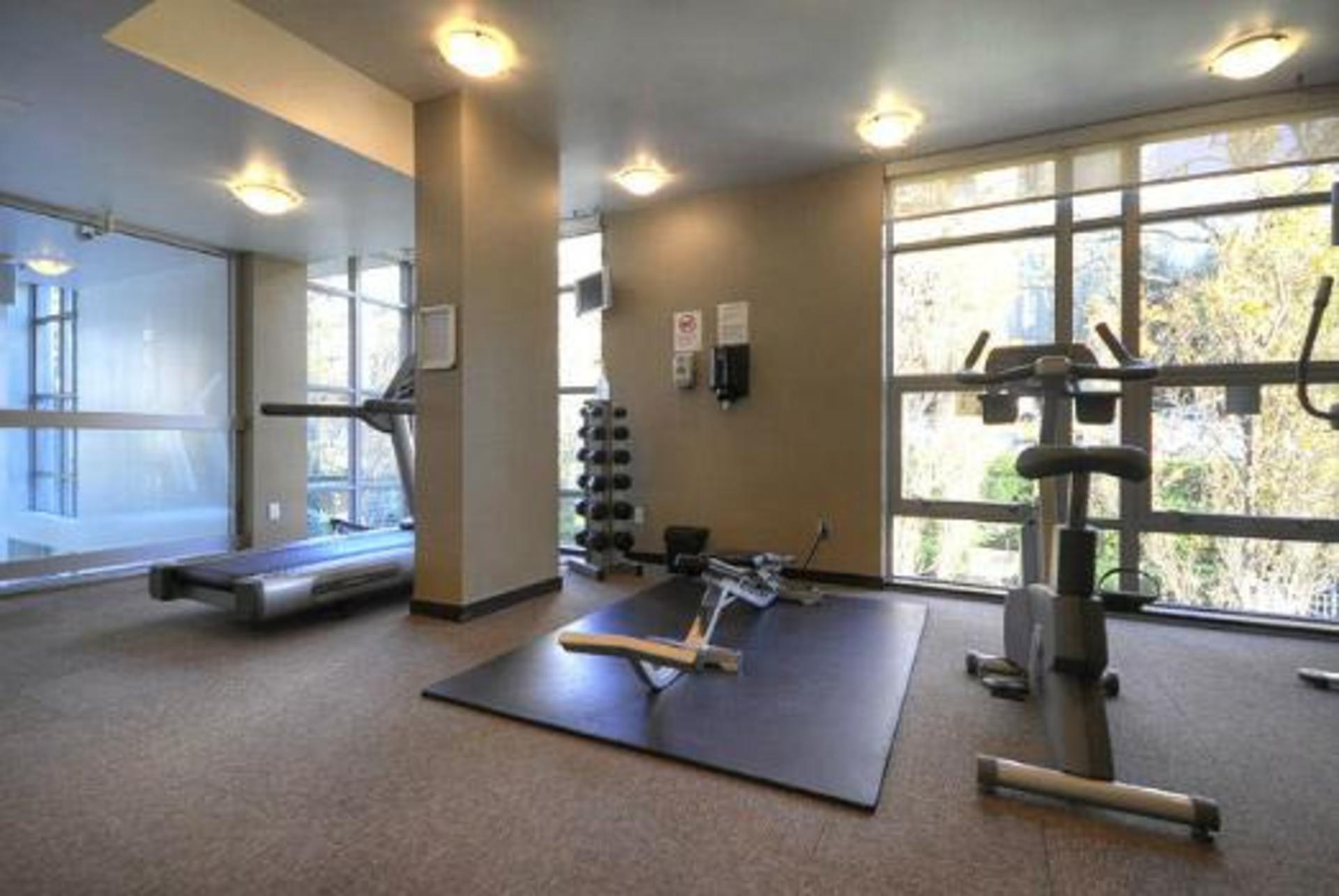 Gym at #1801 - 1005  Avenue, Downtown VW, Vancouver West