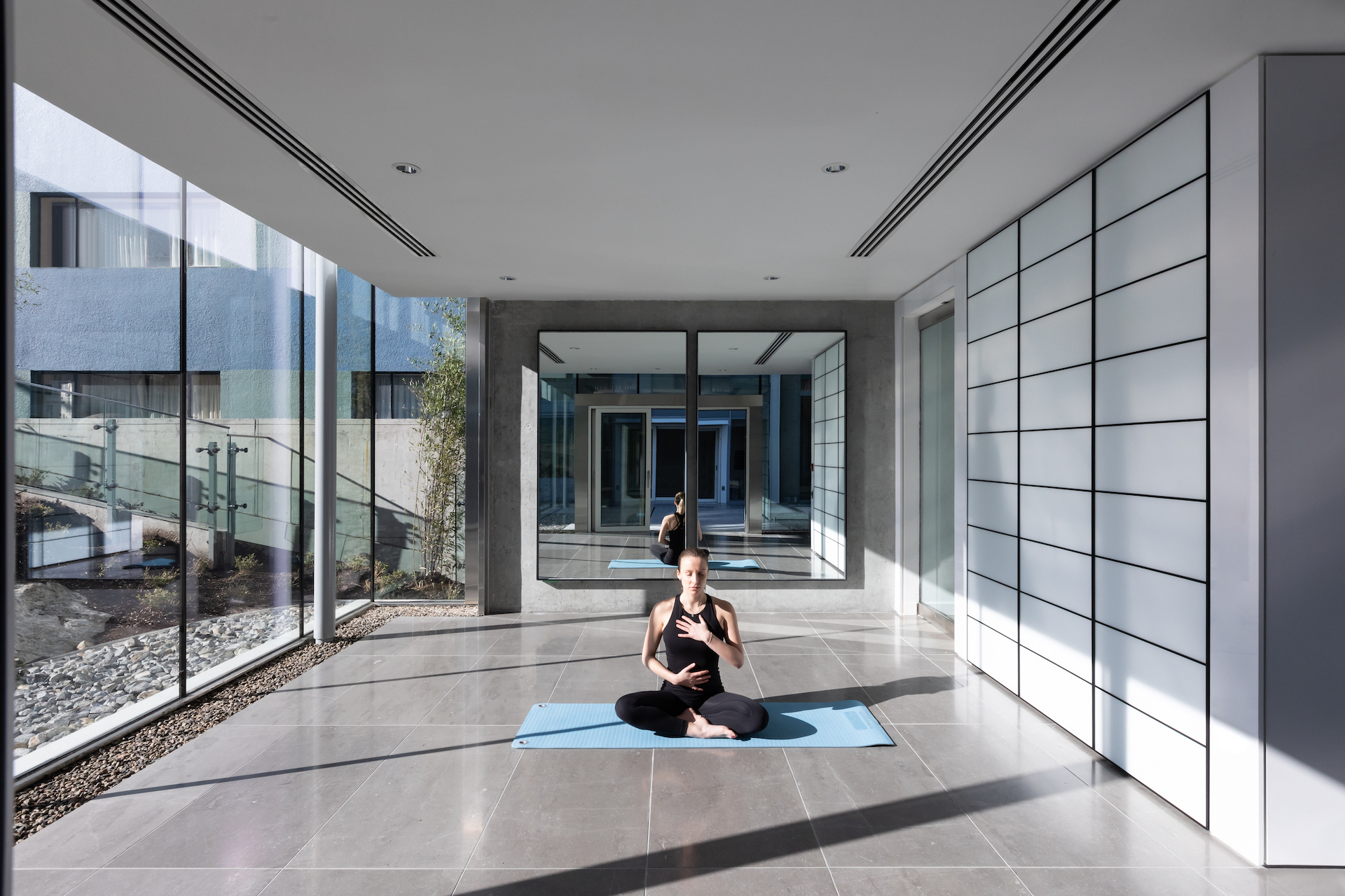 westbank_pendrell_0230_yoga-studio at 1770 Pendrell, West End VW, Vancouver West