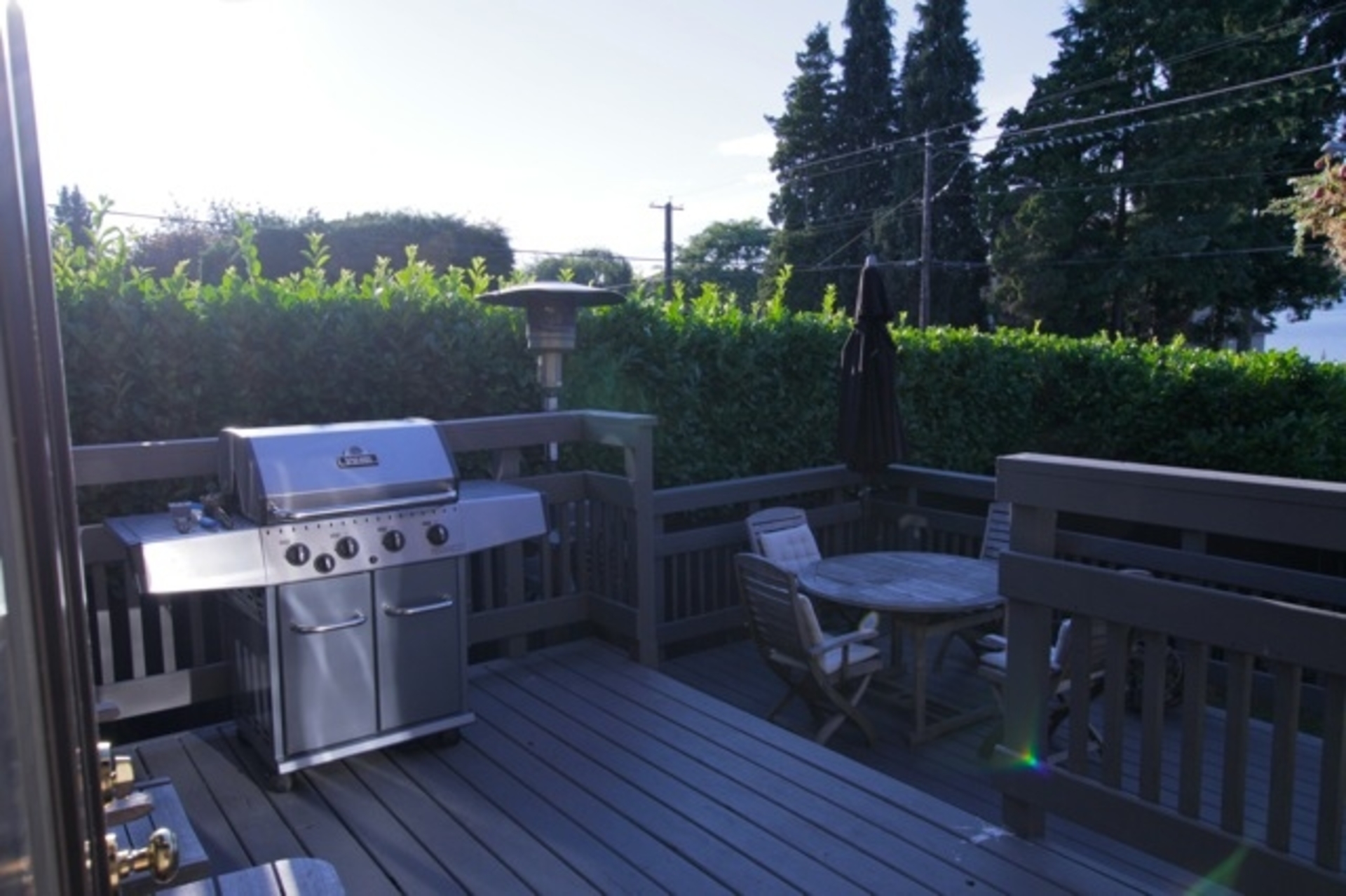 Patio at 1 - 3090 POINT GREY ROAD, Kitsilano, Vancouver West