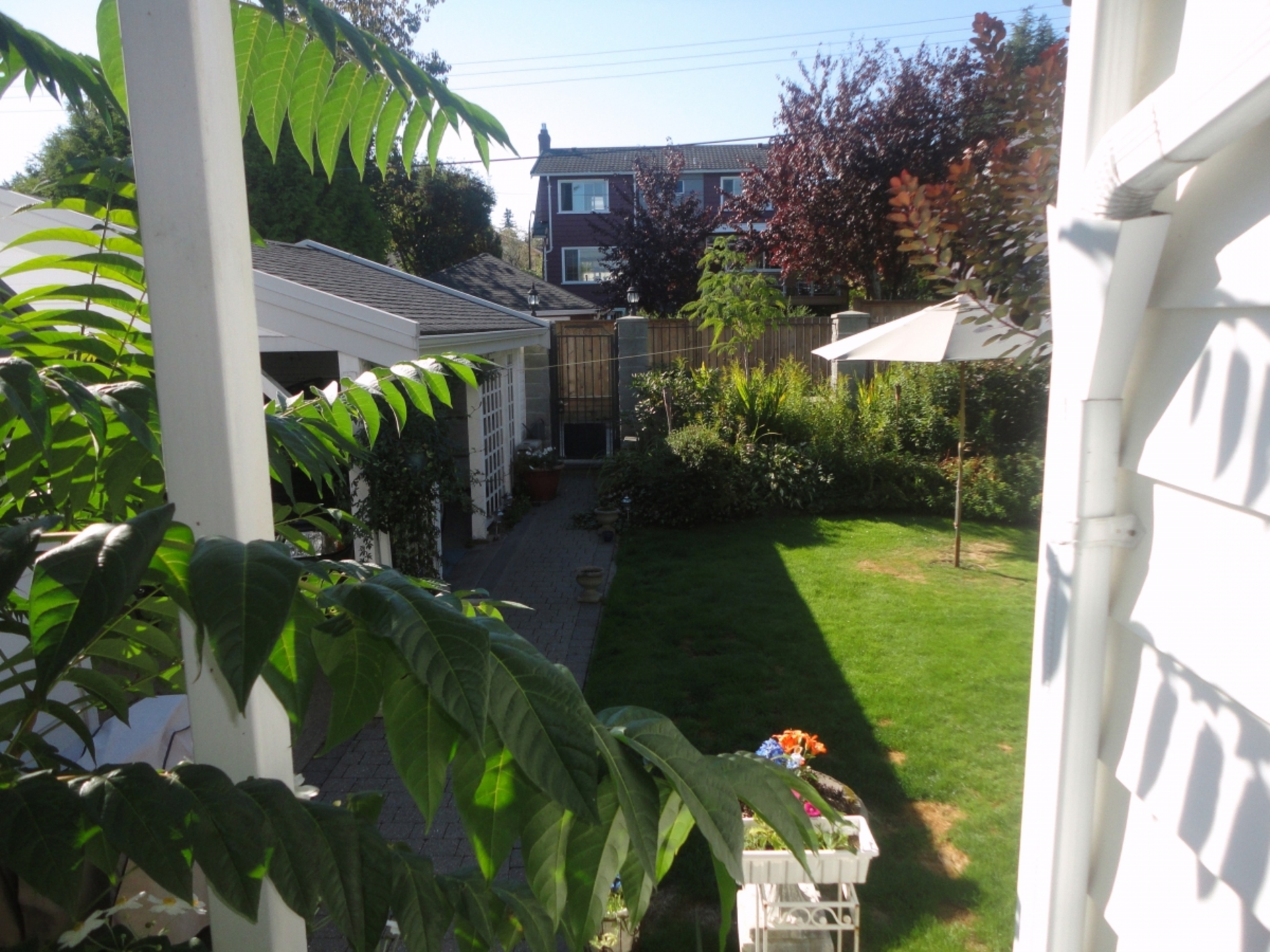 Backyard at 548 W27th, South Cambie, Vancouver West