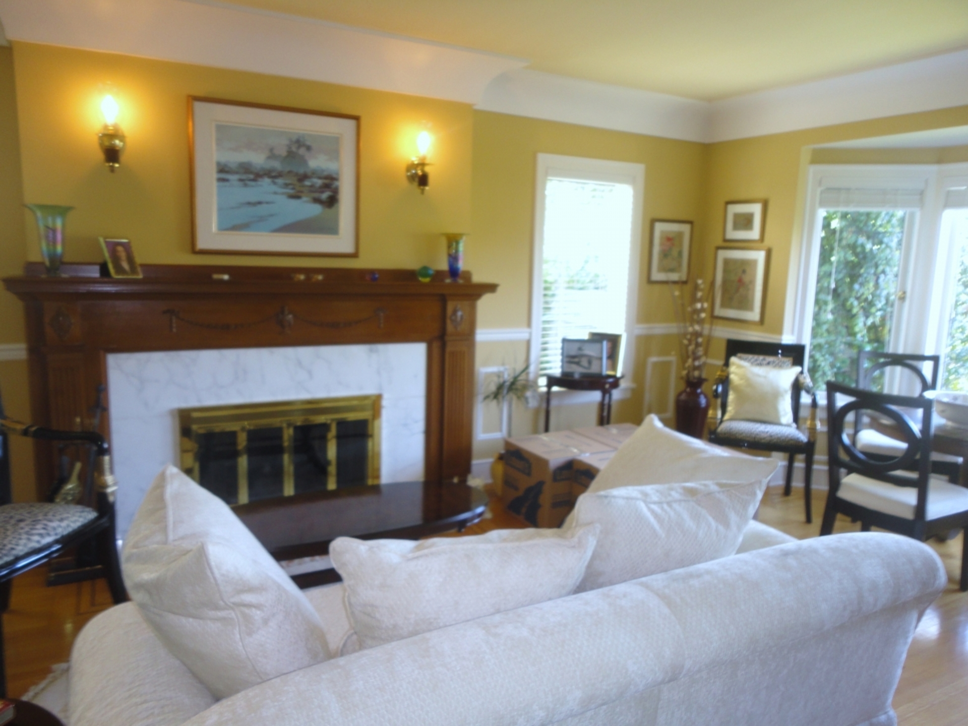 Fireplace at 548 W27th, South Cambie, Vancouver West