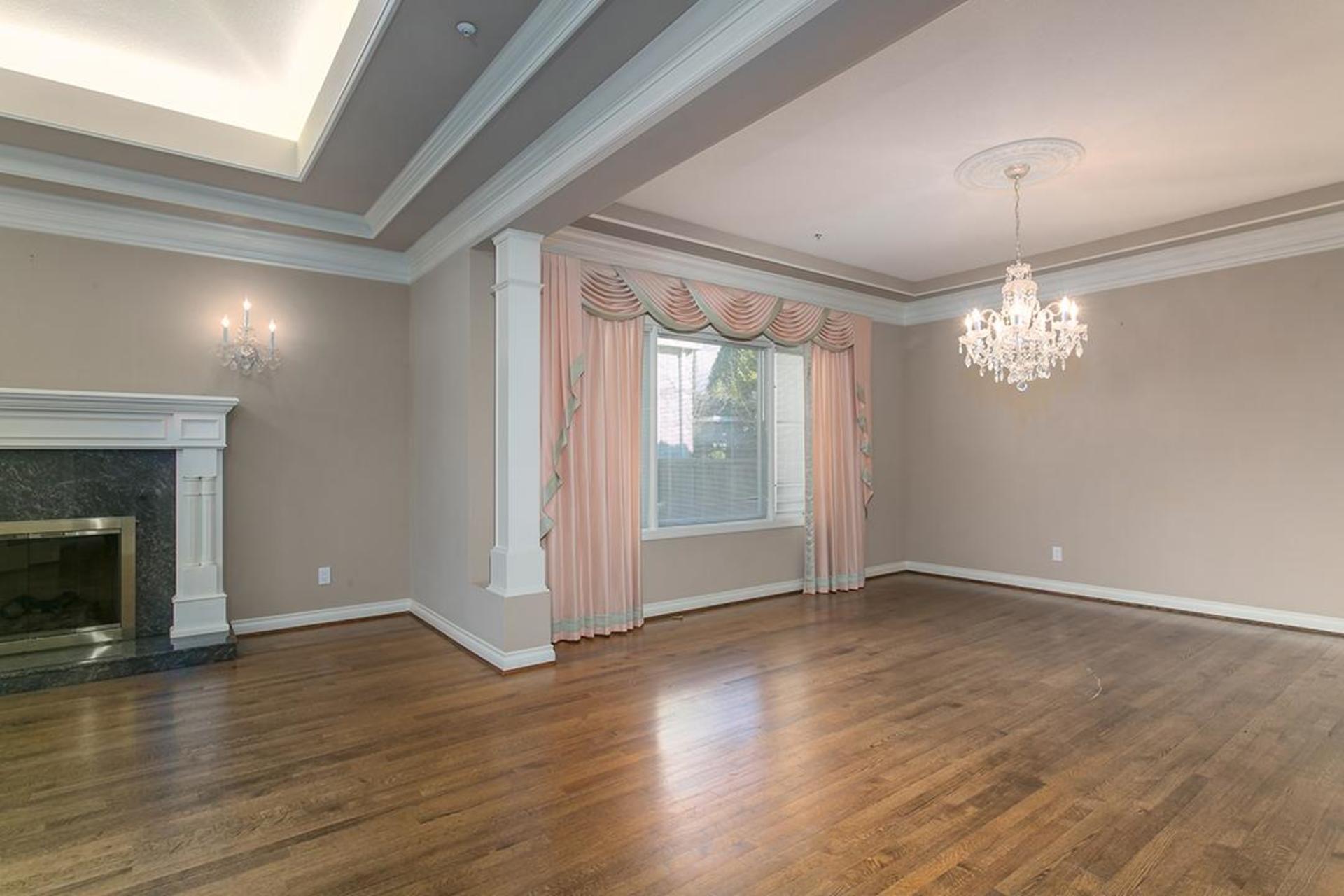 Living Room at 5880 Athlone Street, South Granville, Vancouver West