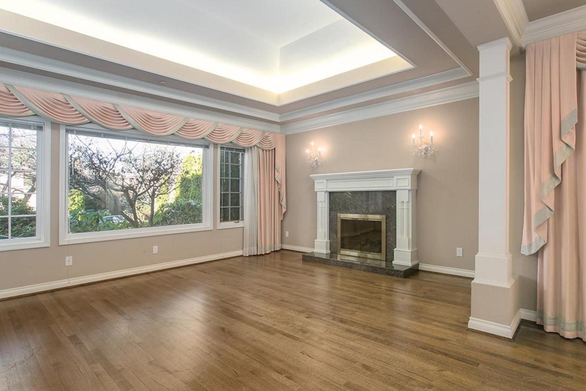 Living Room at 5880 Athlone Street, South Granville, Vancouver West