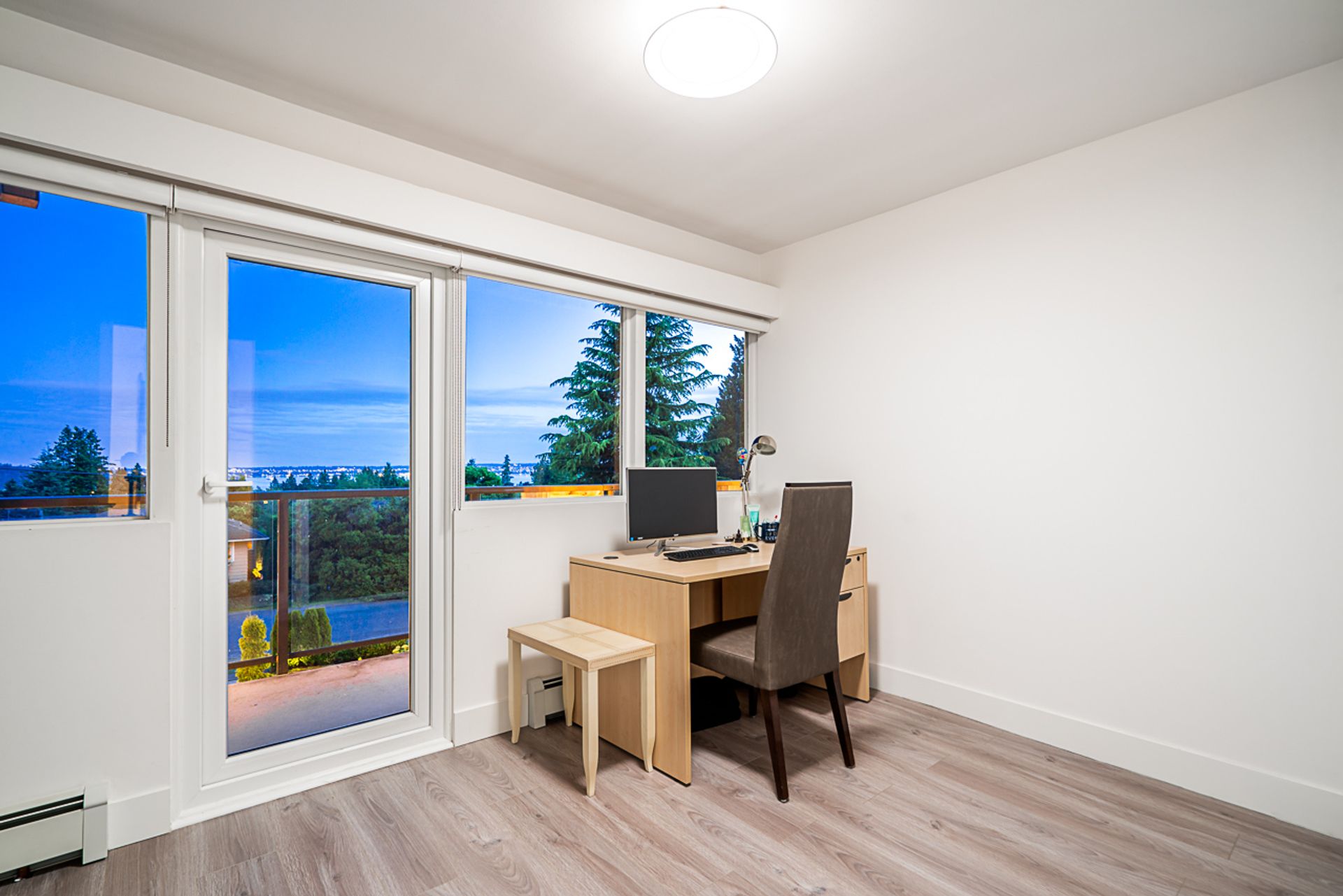Bedroom with Sweeping Ocean Views – 1555 Lawson Ave, West Vancouver at 1555 Lawson Avenue, Ambleside, West Vancouver
