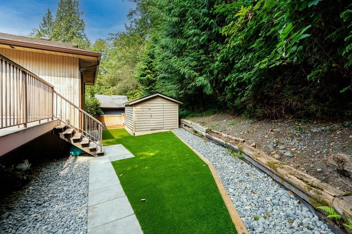 Spacious Decks for Entertaining in North Vancouver Home at 1184 Riverside Drive, Seymour NV, North Vancouver
