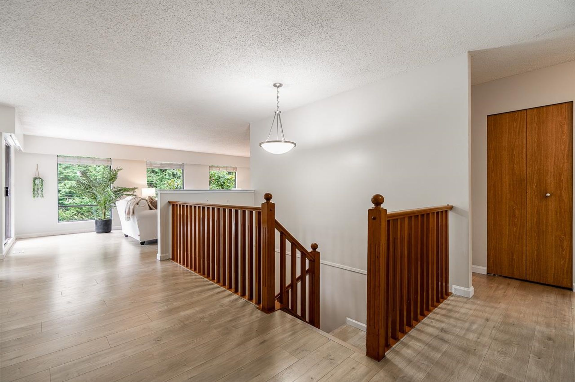 Bright open-concept living room inside 1184 Riverside Drive, North Vancouver at 1184 Riverside Drive, Seymour NV, North Vancouver
