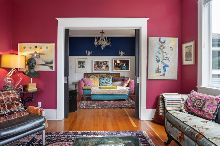 Designer kitchen with premium stainless steel appliances. at 529 E 11th Street, Boulevard, North Vancouver