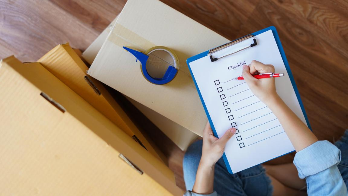 Moving Checklist Part 1 