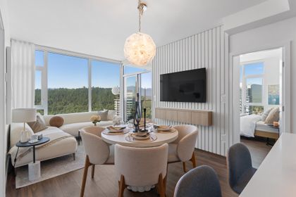 interior-dining-living at 518 Clarke Road, Coquitlam West, Coquitlam