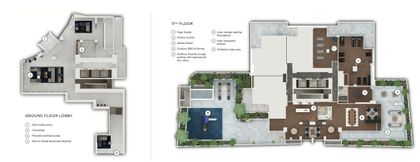 map-ground-floor at 518 Clarke Road, Coquitlam West, Coquitlam