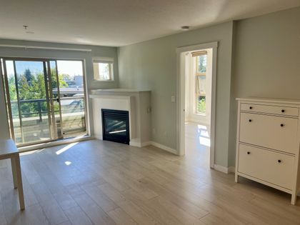 living-rm-fp at #311 - 9329 University Crescent, Simon Fraser Univer., Burnaby North