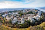 sfu-aerial-view-urban-area at #311 - 9329 University Crescent, Simon Fraser Univer., Burnaby North