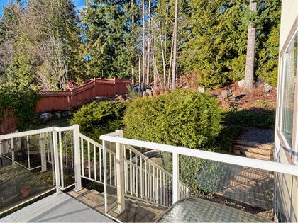 sundeck-stairs at 1620 Parkway Boulevard, Westwood Plateau, Coquitlam