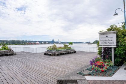 deck-waterfront at #1310 - 988 Quayside Drive, Quay, New Westminster