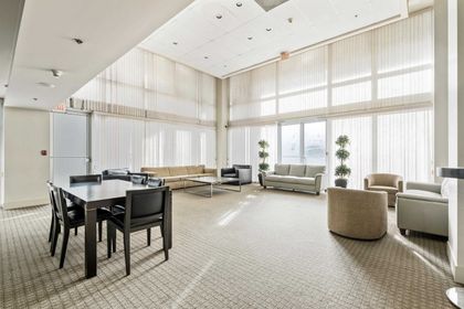 social-lounge-1 at #1703 - 2979 Glen Drive, North Coquitlam, Coquitlam