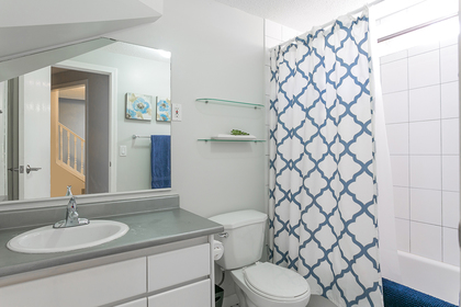 bsmt-bathroom at 4737 Cedarglen Place, Greentree Village, Burnaby South