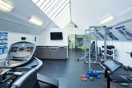 gym at 4737 Cedarglen Place, Greentree Village, Burnaby South
