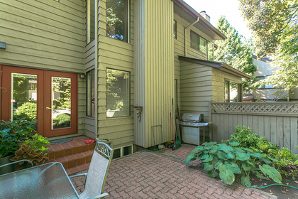 patio at 4737 Cedarglen Place, Greentree Village, Burnaby South
