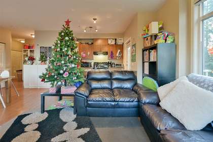 living-rm-to-kitchen at #210 - 13277 108 Ave, Whalley, North Surrey