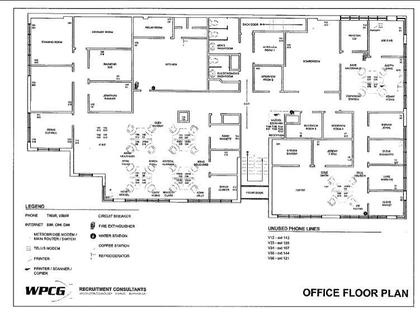 Floorplan at #305 #306 #307 # - 8988 Fraserton Court, Big Bend, Burnaby South