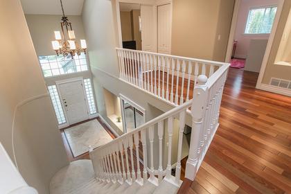 Front Entry & Staircase at 2888 Woodsia Place, Westwood Plateau, Coquitlam
