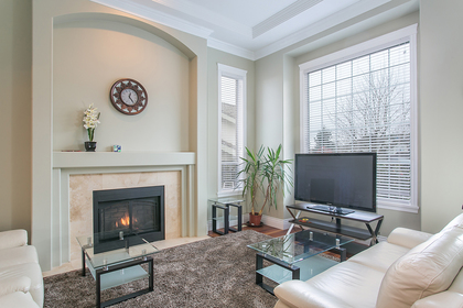 Living Room at 2888 Woodsia Place, Westwood Plateau, Coquitlam