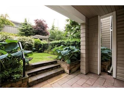 patio at #118 - 2088 Beta Ave, Brentwood Park, Burnaby North