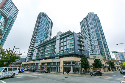 building exterior at #802 - 633 Abbott Street, Downtown VW, Vancouver West