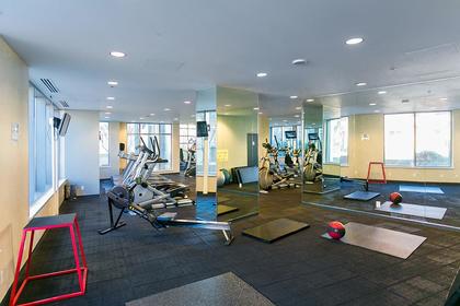 gym at #802 - 633 Abbott Street, Downtown VW, Vancouver West