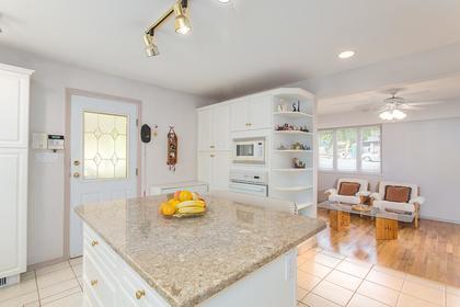 kitchen island at 720 Anderson Cresent, Sentinel Hill, West Vancouver