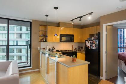 kitchen 1 breakfast bar at #1907 - 501 Pacific St, Downtown VW, Vancouver West
