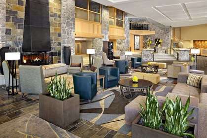 hotel-lobby at #557 - 4090 Whistler Way, Whistler Village, Whistler