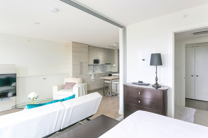 bdrm-living-rm-kitchen at #706 - 13398 104 Avenue, Whalley, North Surrey