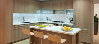 kitchen island at #1610 - 6588 Nelson Avenue, Metrotown, Burnaby South