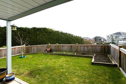 Fenced Backyard at #38 - 1751 Paddock Dr, Westwood Plateau, Coquitlam