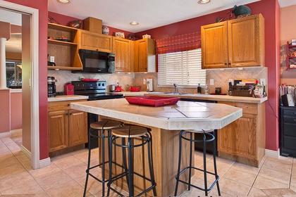 kitchen island at #126 - 20391 96th Ave, Walnut Grove, Langley