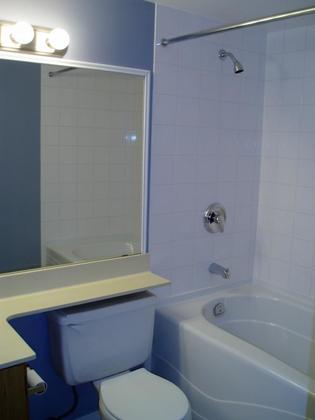 Updated Bathroom at #G10 - 1690 Augusta Ave, Simon Fraser Univer., Burnaby North