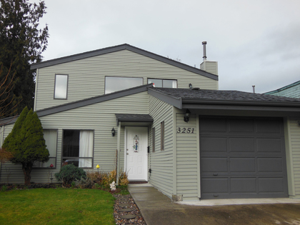 exterior front 2 at 3251 Mayne Crescent, New Horizons, Coquitlam