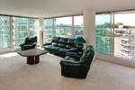 Living Room at #1106 - 1500 Hornby St, Yaletown, Vancouver West